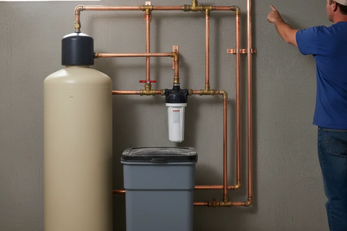 Whole-house water treatment system installed in Trumbull